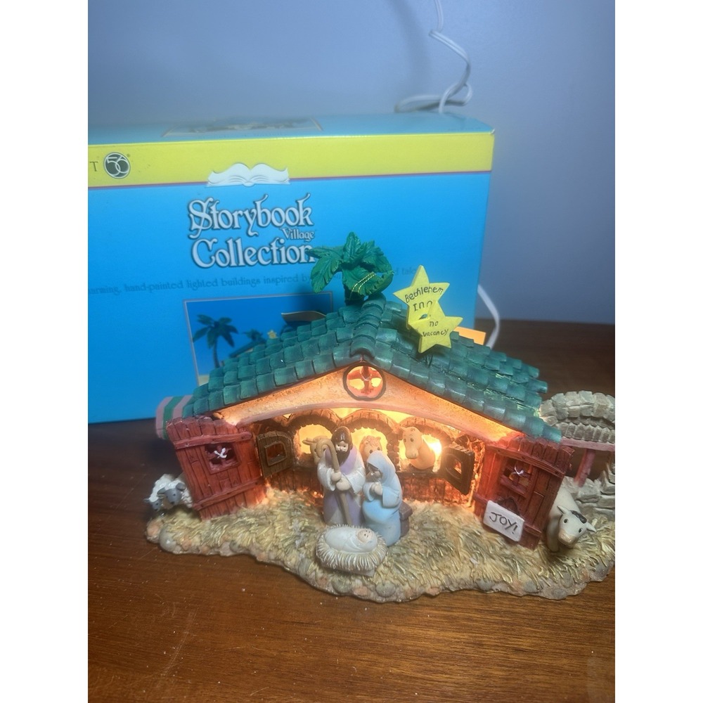 Dept 56 Storybook Village Collection "Storybook Nativity" in‎ box